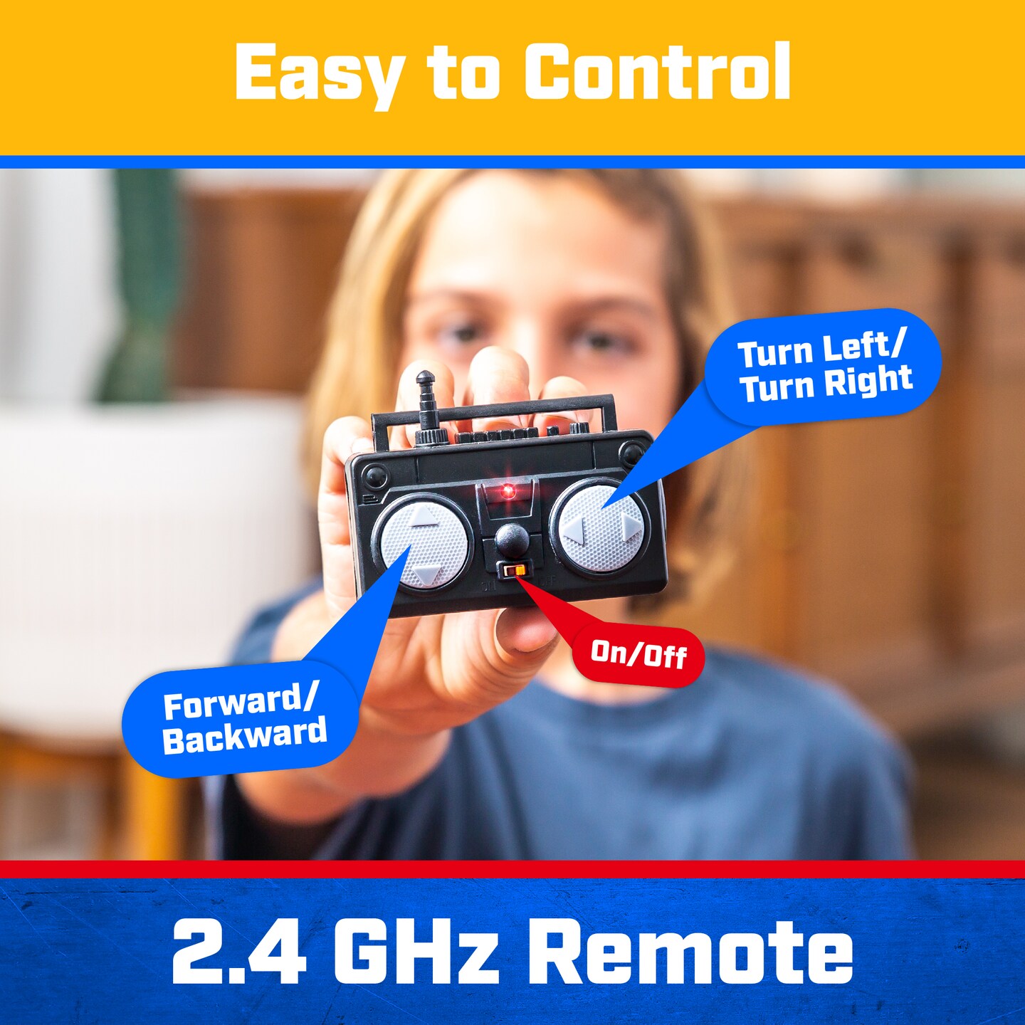 Force1 Mini Construction RC Trucks for Kids - Crane + Dump