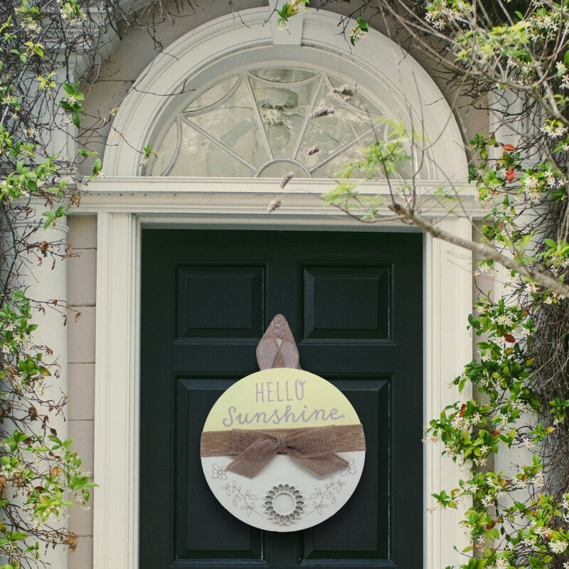 Hello Sunshine Door Sign