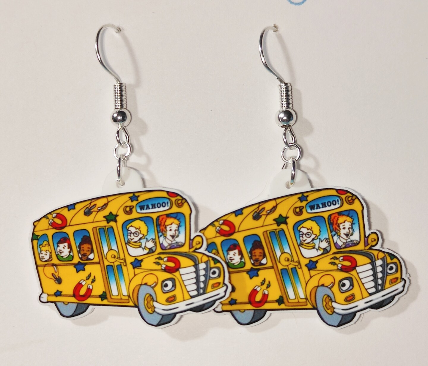 Magic School Bus Fan Art Earrings | MakerPlace by Michaels