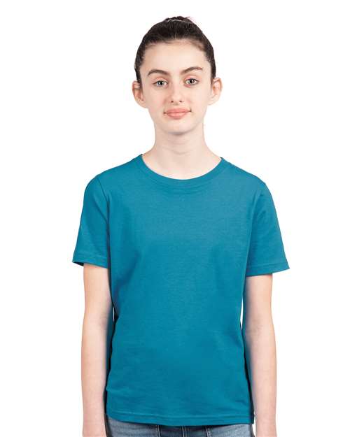 Next Level&#xAE; Youth Cotton Crewneck Short Sleeve T-Shirt
