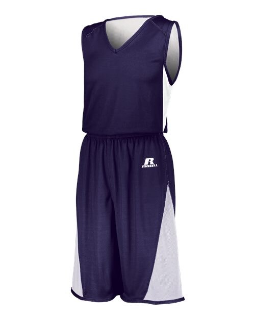 Russell Athletic - Youth Reversible Basketball Jersey | 100% polyester Ultra Lite fabric | Unleash Your Style with Our sportswear | RADYAN®