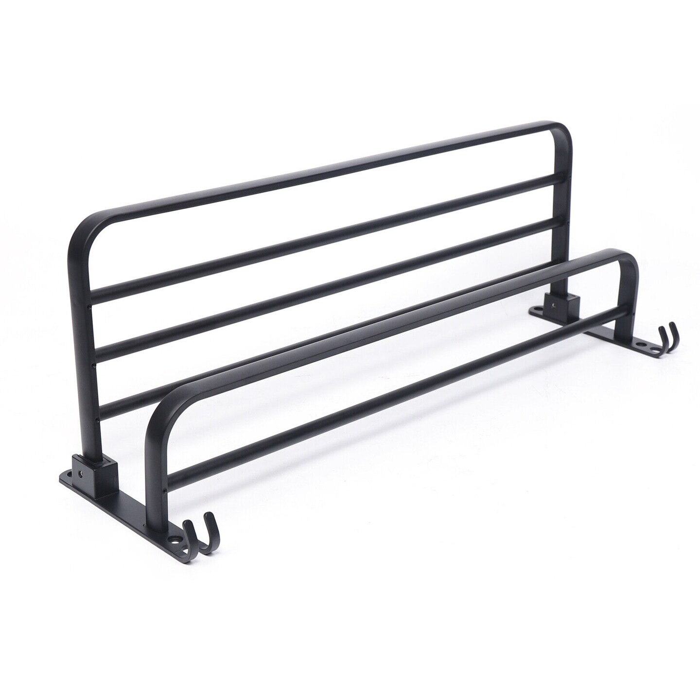 Kitcheniva 2 Tier Wall Mounted Folding Towel Rack Holder