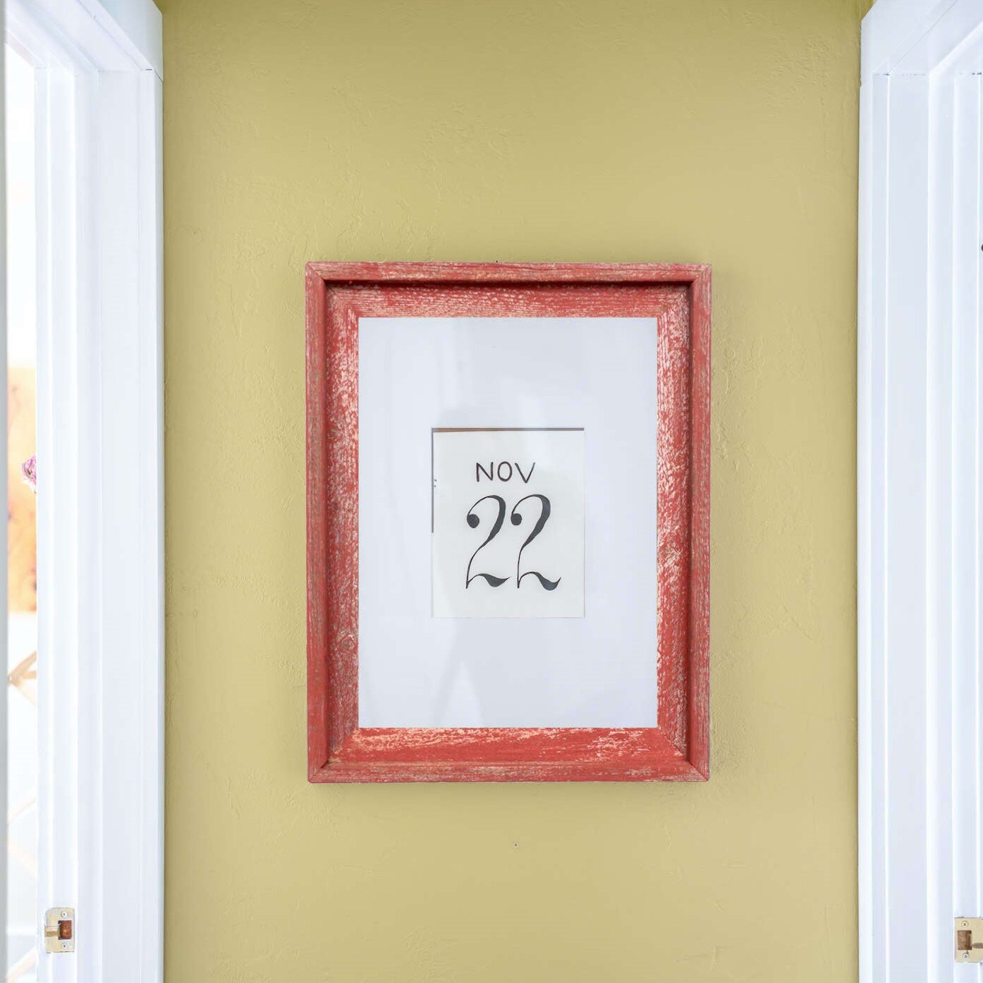 Rustic Farmhouse Signature Series 20 in. x 24 in. Reclaimed Wood Picture Frame