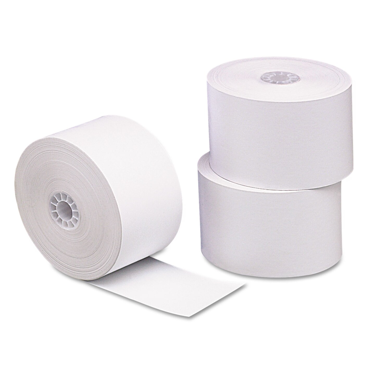 Iconex Direct Thermal Printing Thermal Paper Rolls, 1.75&#x22; x 230 ft, White, 10/Pack