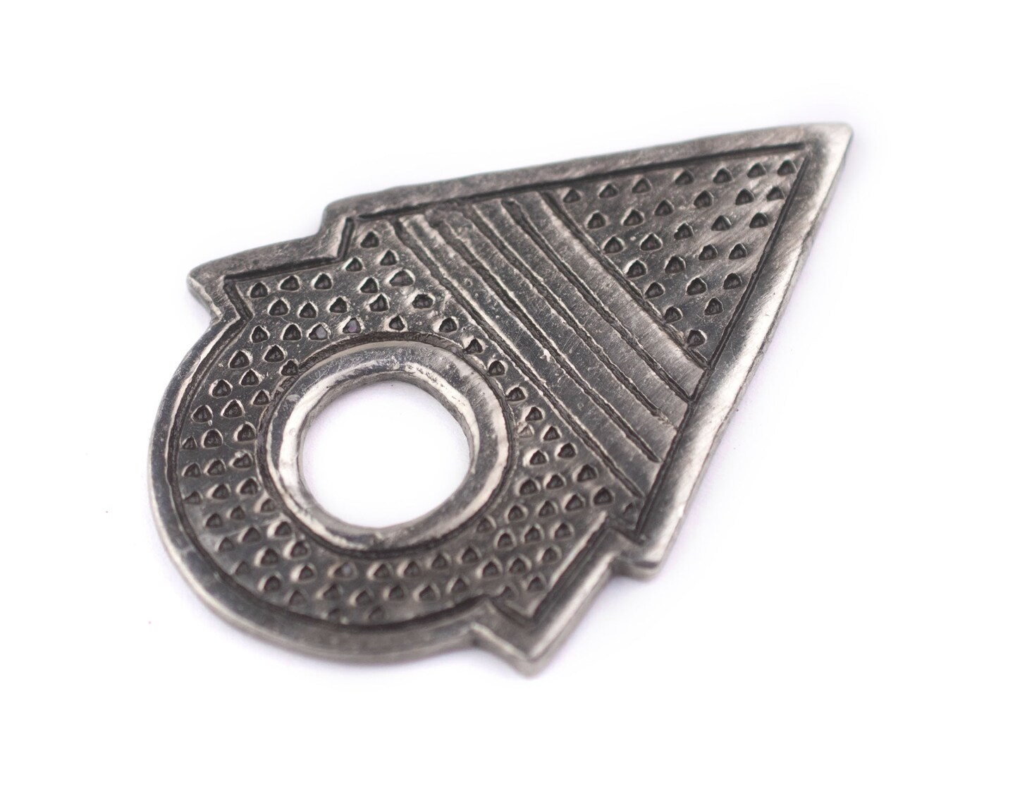 TheBeadChest Silver Talhakimt Arrow Pendant