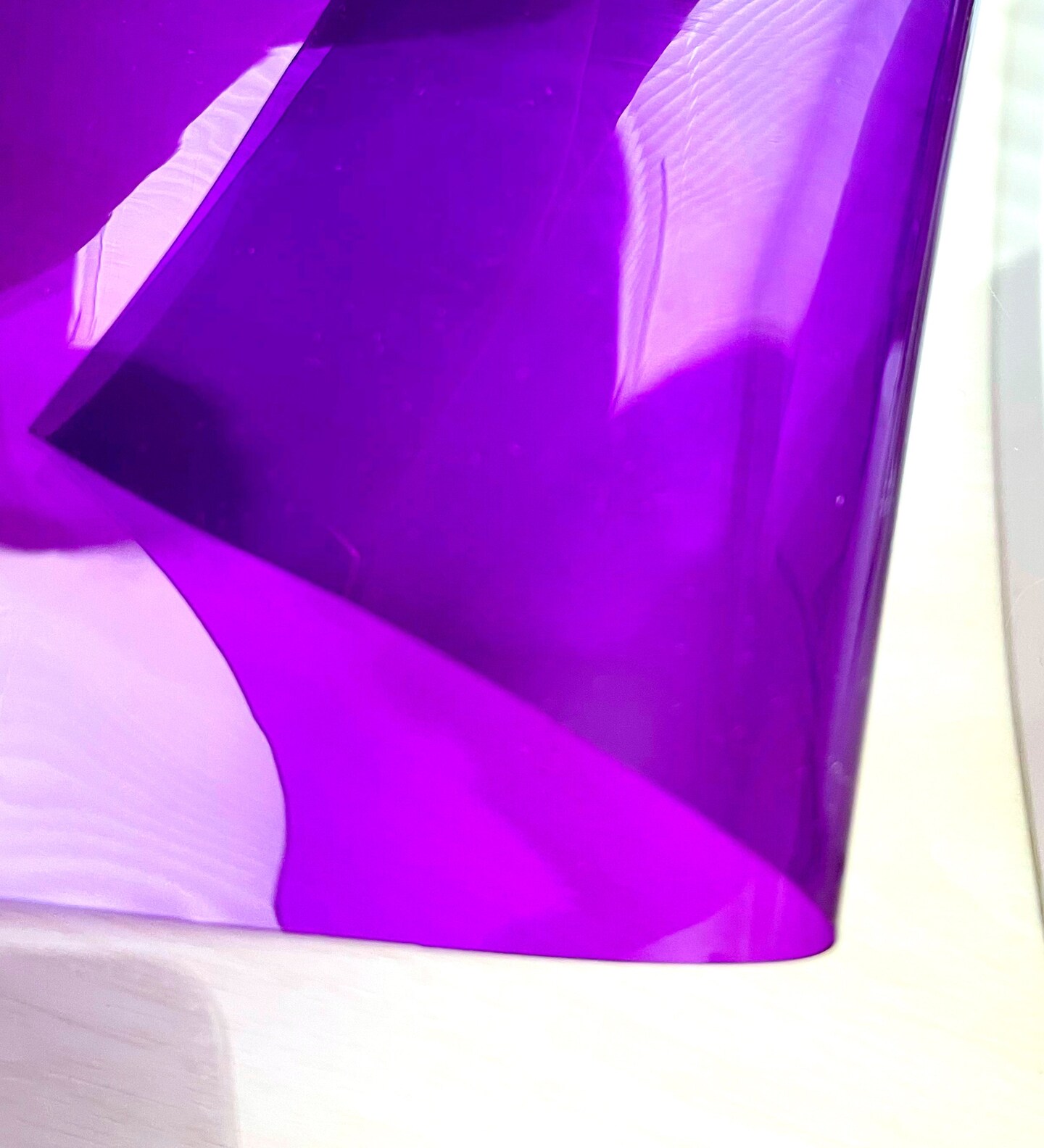 purple tinted clear Vinyl