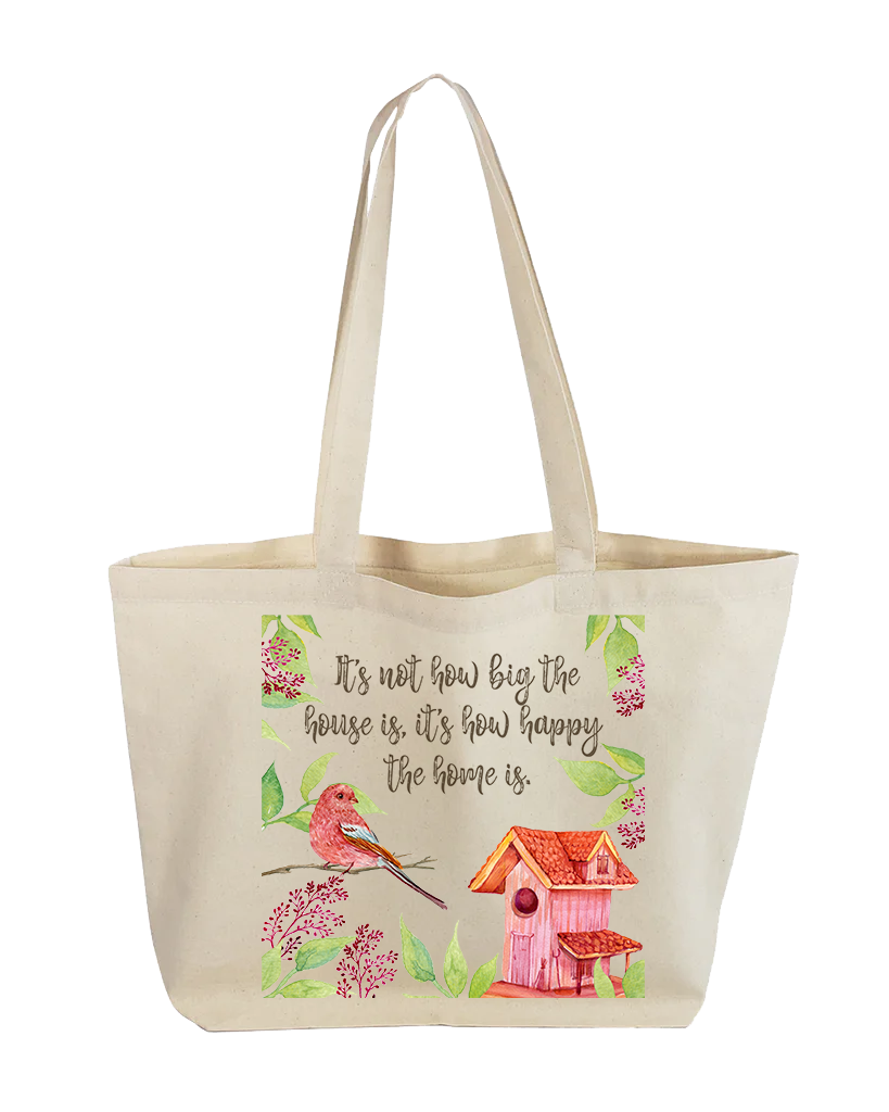 Flora and Fauna Canvas Tote Bags Michaels