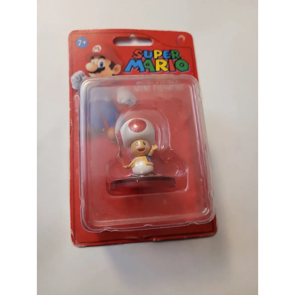 Goldie International HTF collectible Super Mario Toad Mini Figure 1.75