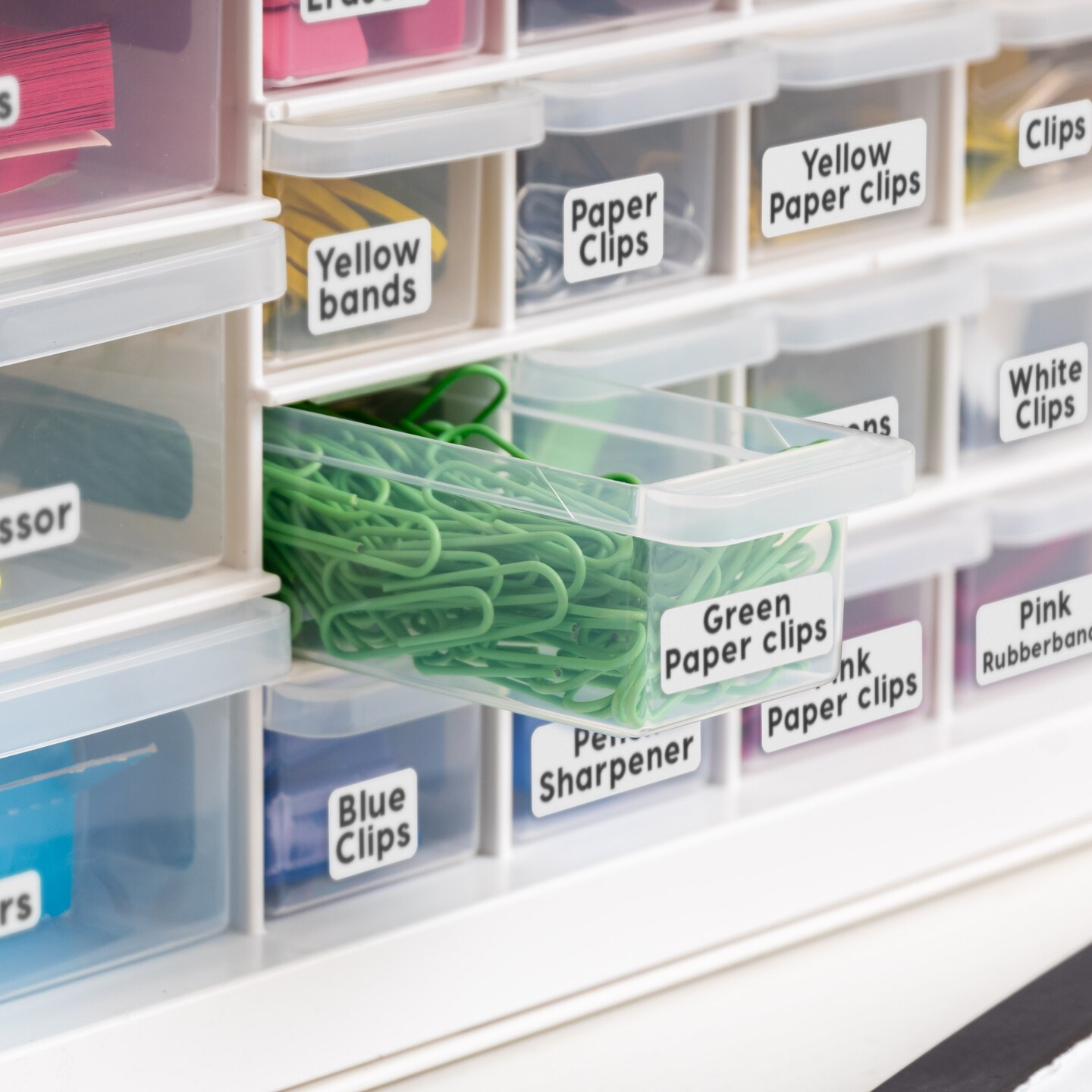 IRIS USA Stackable Storage Cabinet for Hardware Crafts, Small Parts Organizer Drawer, Compartment