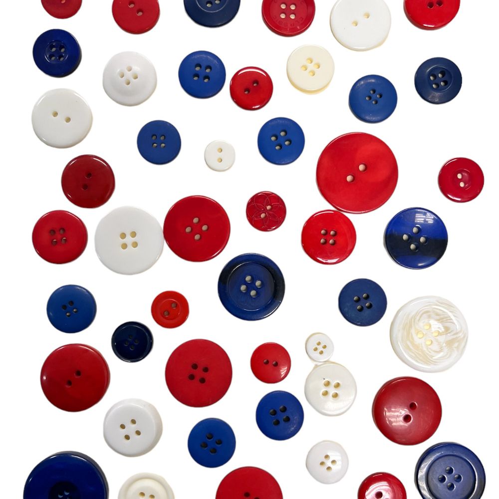 Buttons Galore and More 500-700 Pcs Mixed Color Assorted Sizes Round Resin Buttons for Crafts Sewing Scrapbooks
