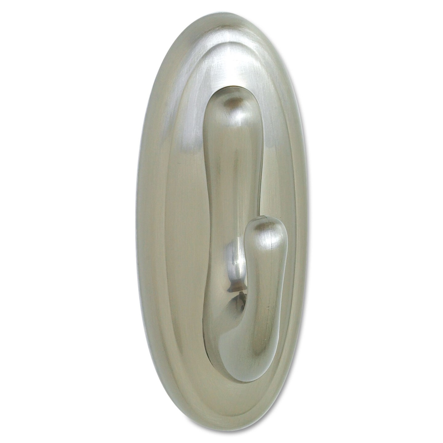 Command Decorative Hooks, Traditional, Large, 1 Hook and 2 Strips/Pack