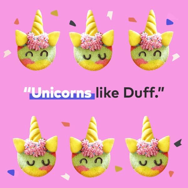 Duff Goldman DIY Kids Baking Kit by Baketivity - Bake Unicorn Rainbow Cookies with Premeasured Ingredients | Best Family Fun Activity Cookie Making Kit, Baking Gift Set for Girls, Boys, Teens, Adults