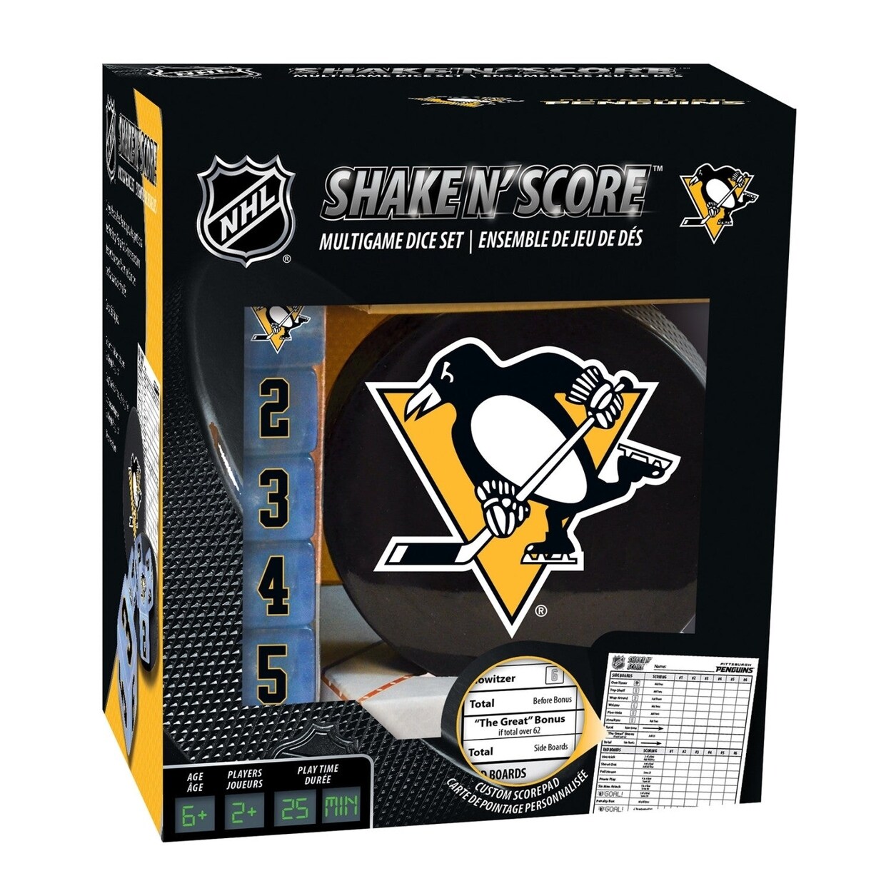 MasterPieces Pittsburgh Penguins Shake n Score