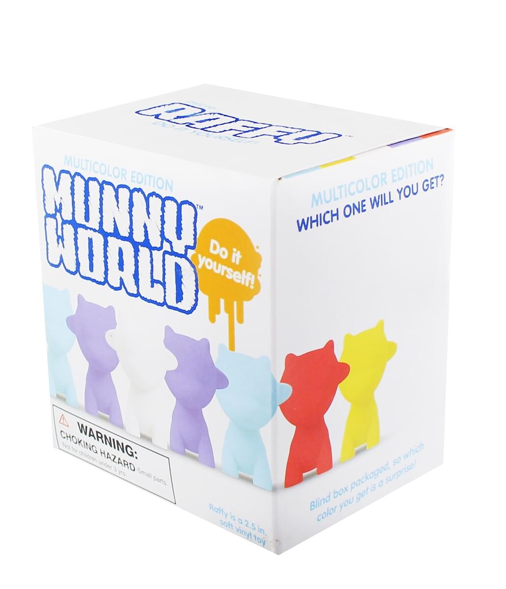 Munny Wolrd Raffy 2.5&#x22; Blind Box DIY Figure