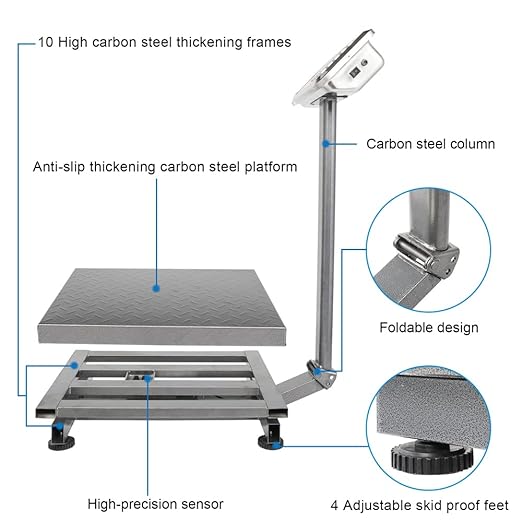 TUFFIOM&#xAE; Electronic Industrial Commercial Platform Scale