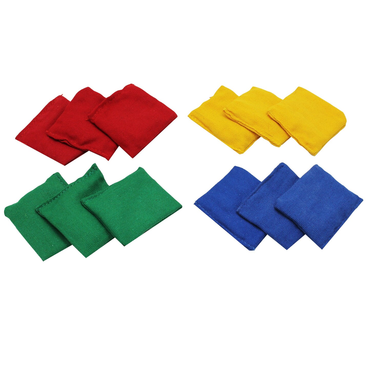 Bean Bags, 2.5&#x22; x 3.5&#x22;, 12 Per Pack, 2 Packs