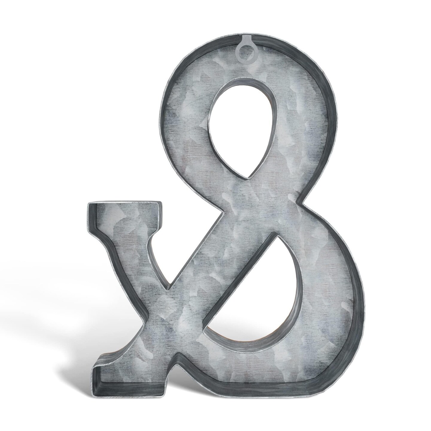 Galvanized Metal Letters for Wall Decor 3D Letter & for Hanging or Freestanding Unique Blend of Rustic Vintage Western and Industrial Styles Fits for Living Room Lobby Kitchen Bedroom Decoration