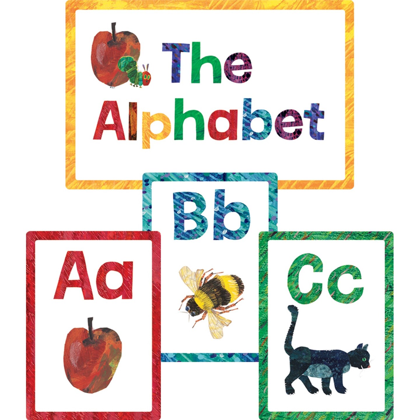World of Eric Carle&#x2122; Alphabet Bulletin Board Set, 27 Pieces