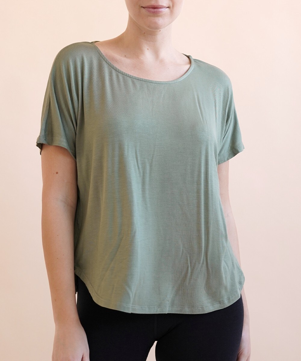 Bammoo Casual Dolman Sleeve Top