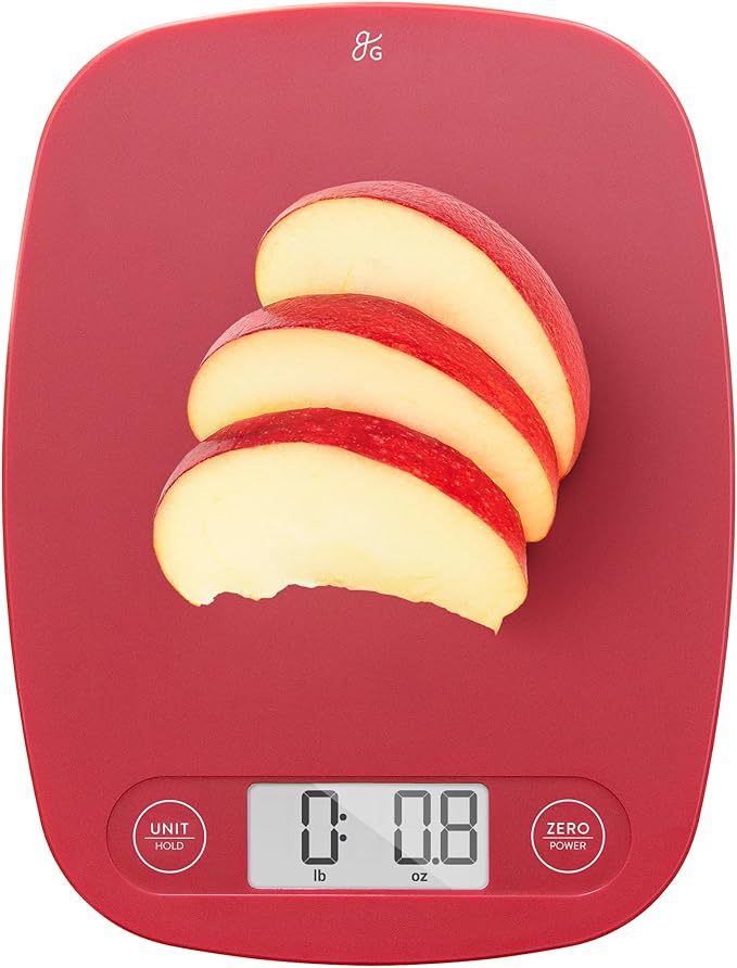 Digital Kitchen Scale Digital Weight Grams and Ounces (Stainless Steel)