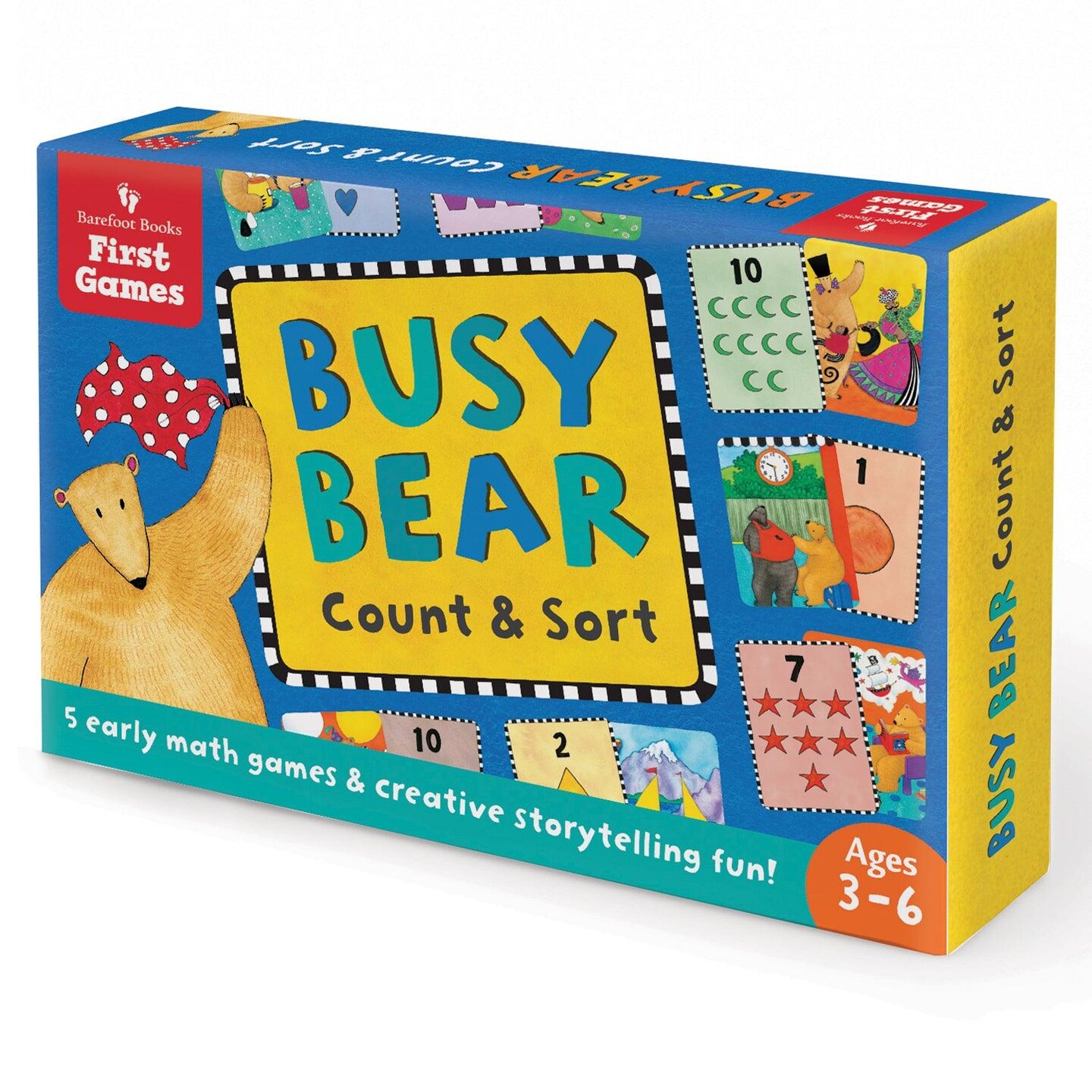 Busy Bear Count &#x26; Sort Game