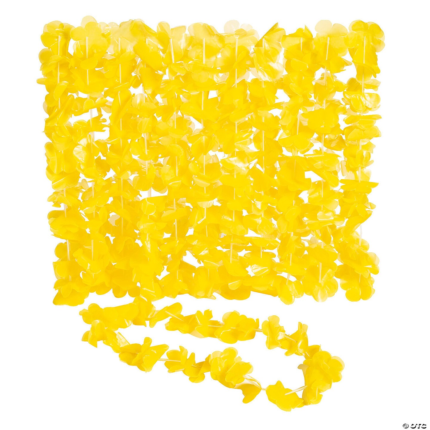 Flower Plastic Leis - 12 Pc.