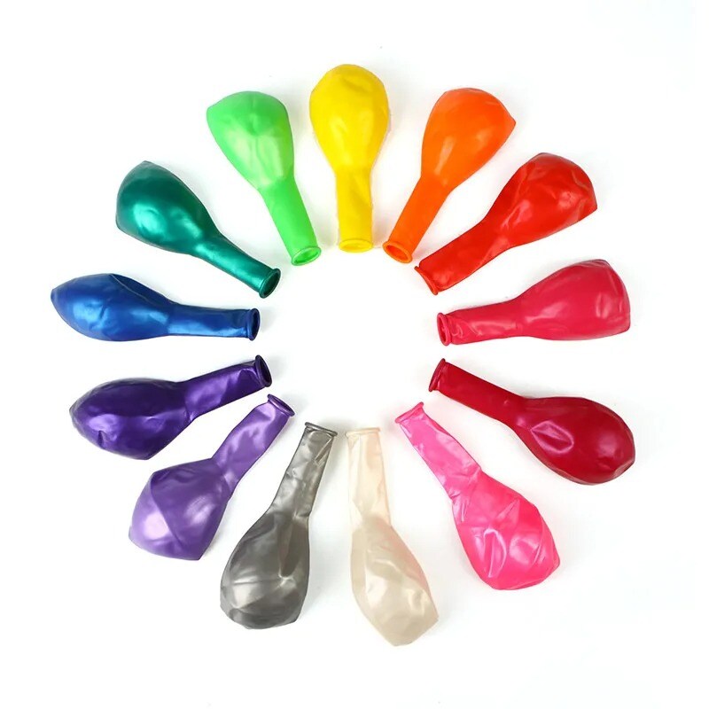 100-Pieces 12-inch Latex Balloons