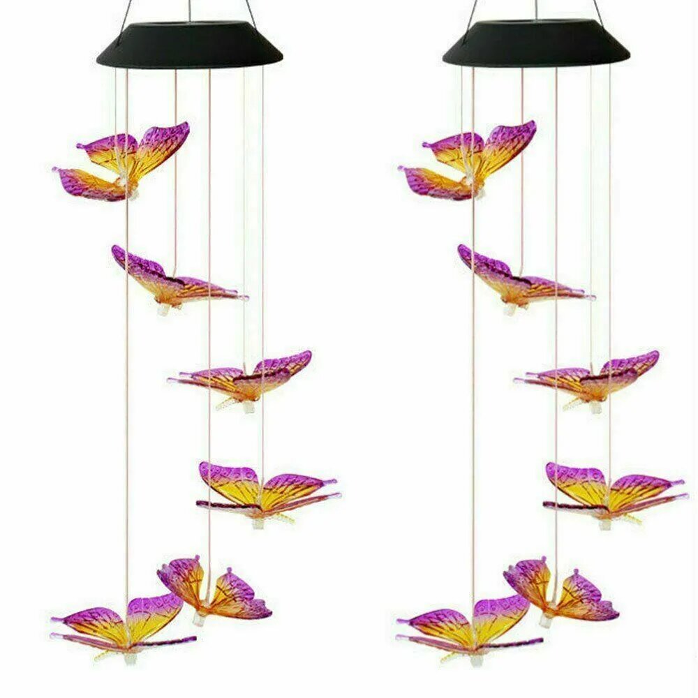 Kitcheniva Solar Wind Chimes Lights Color Changing LED