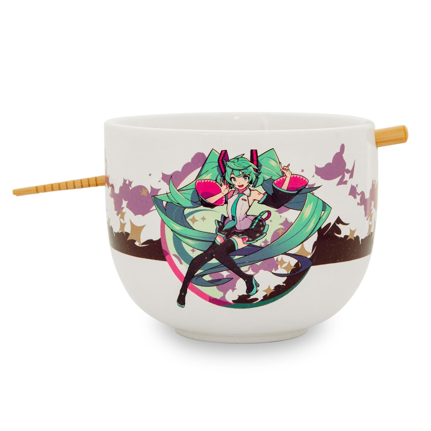 Hatsune Miku Crypton Voice 14-Ounce Ramen Bowl with Chopsticks | Michaels