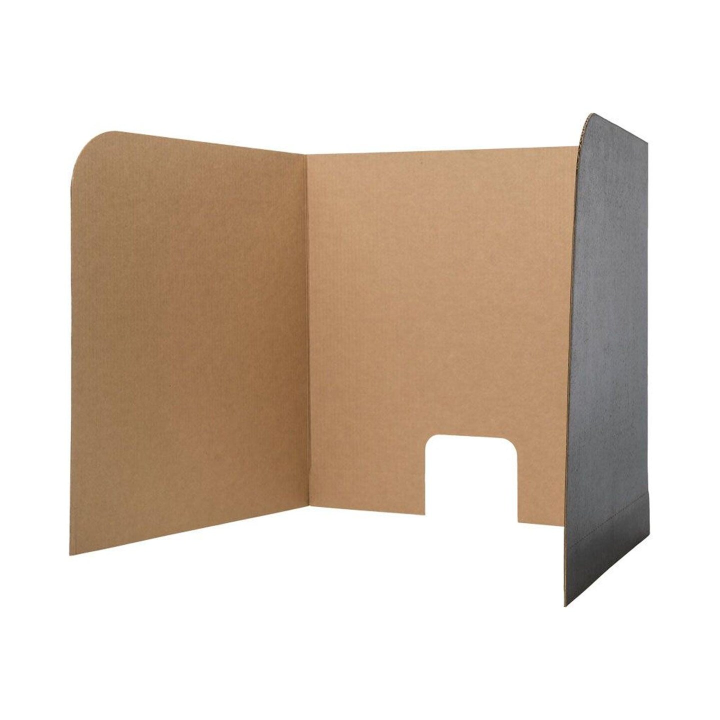 Computer Lab Privacy Screen, Large, 26&#x22; x 23&#x22; x 22&#x22;, Pack of 12