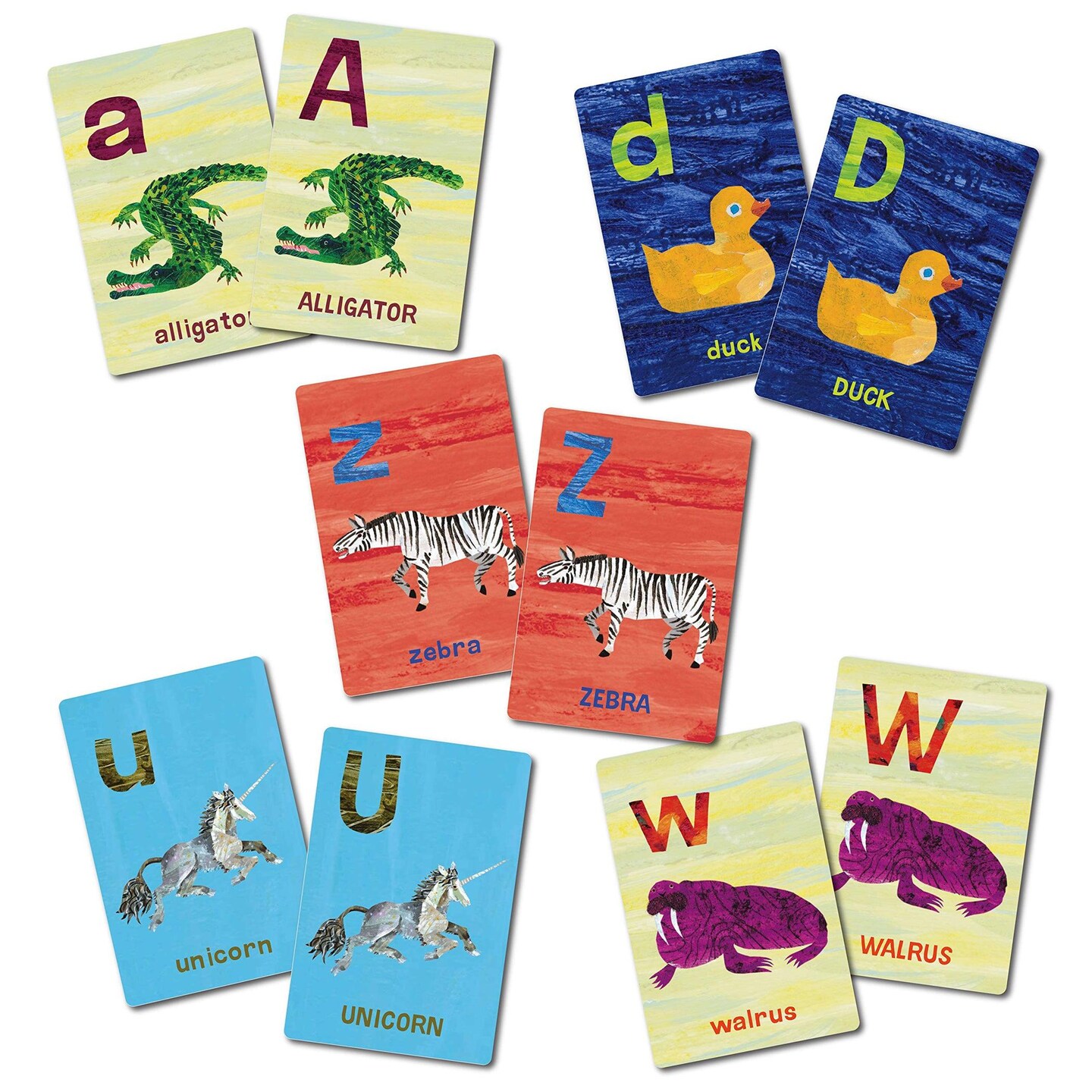 The World of Eric Carle&#x2122; Alphabet Go Fish Card Game, Pack of 3