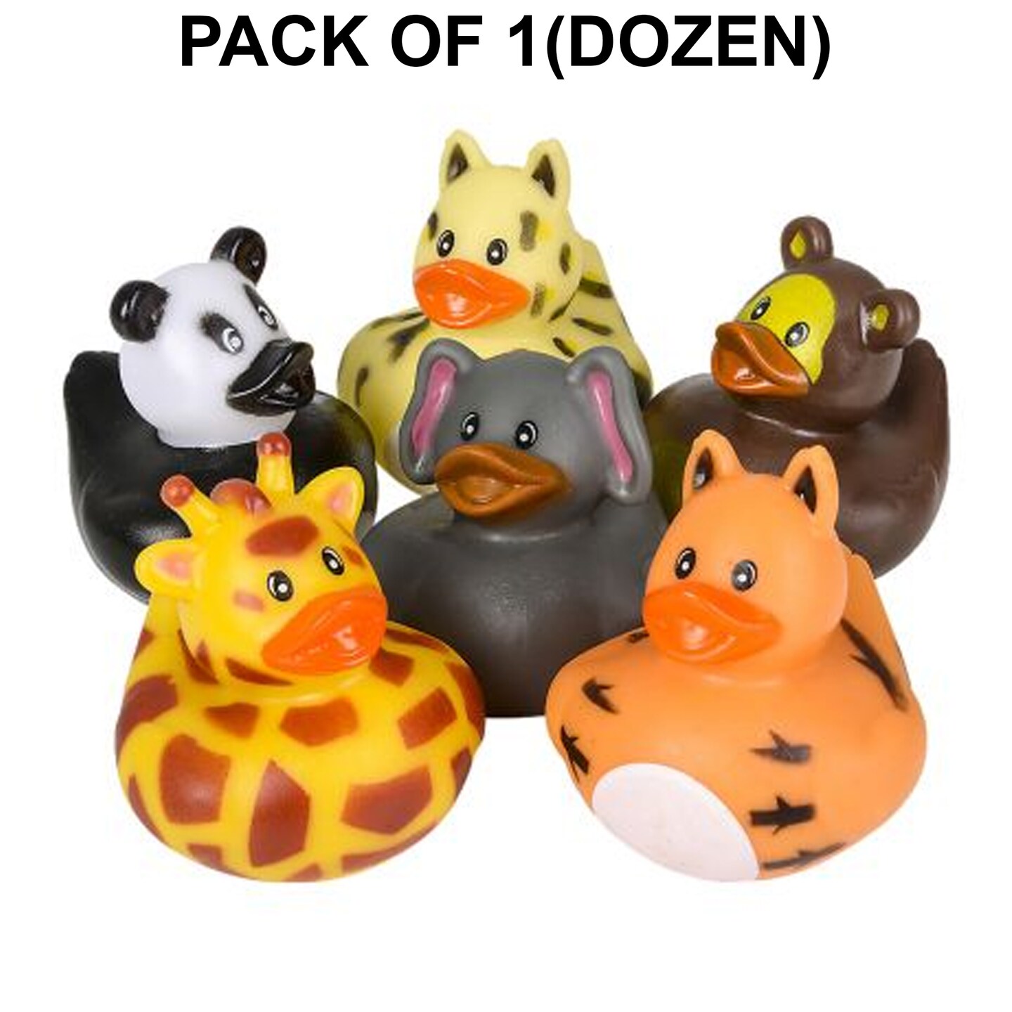 Zoo Animal Rubber Ducks | MINA&#xAE;