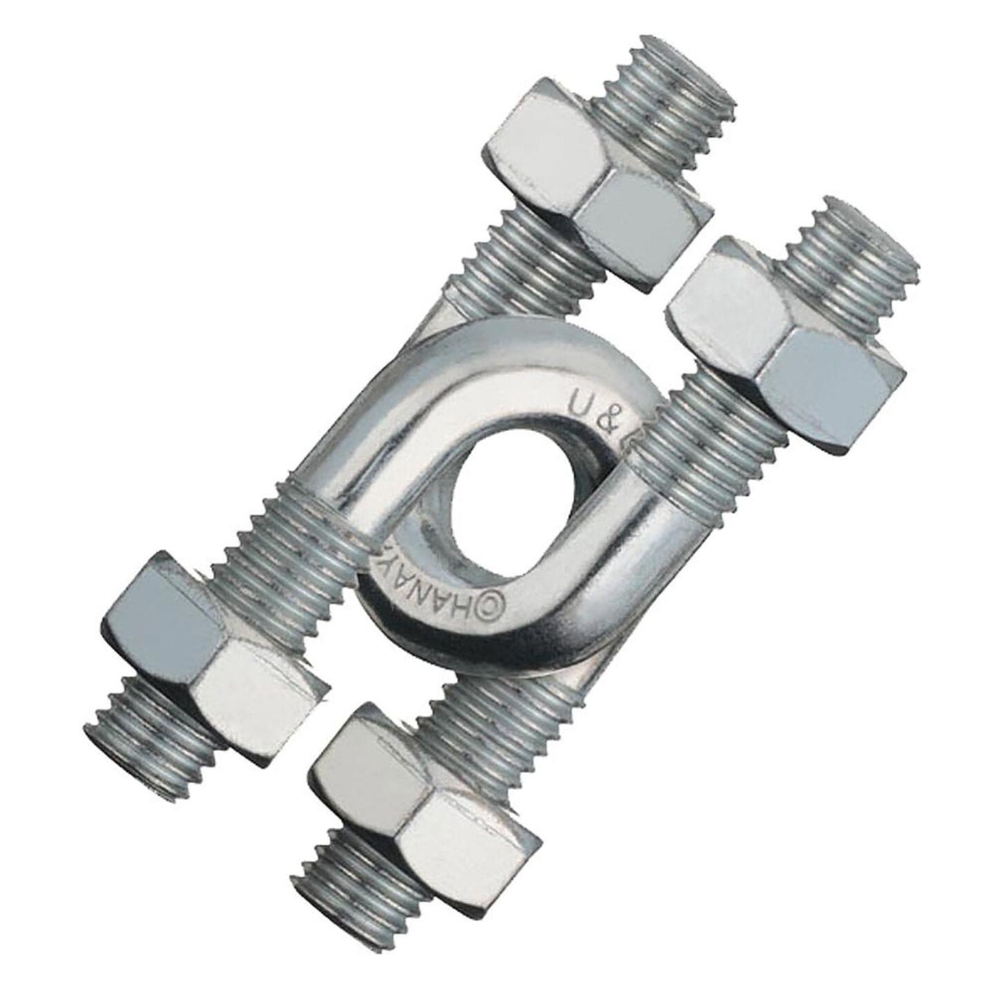 Hanayama Level 4 Cast Metal Brain Teaser Puzzle - U &#x26; U