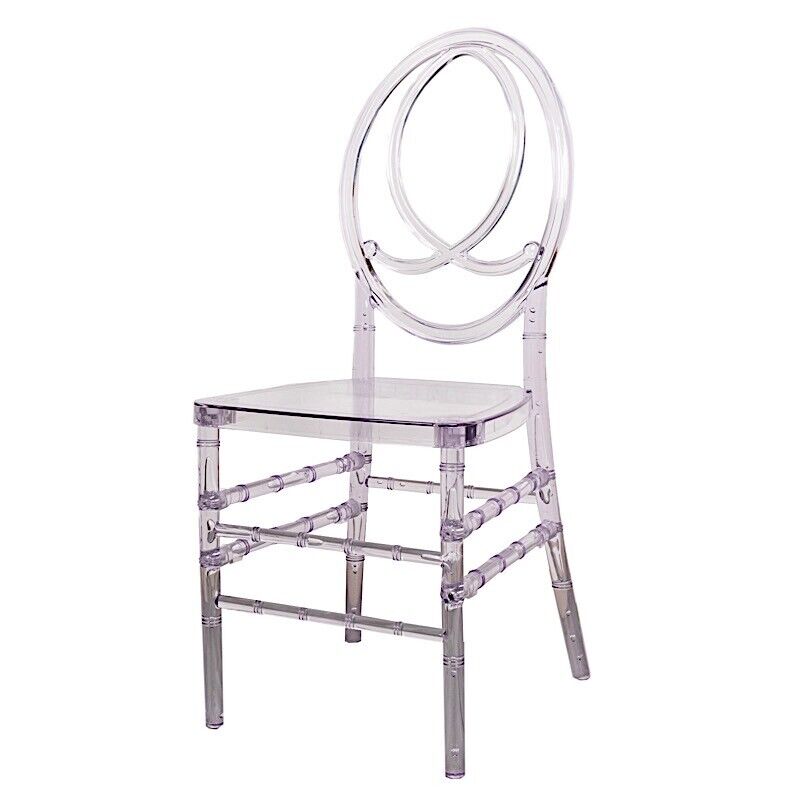 Clear Stackable Acrylic Transparent Armless Chiavari CHAIR