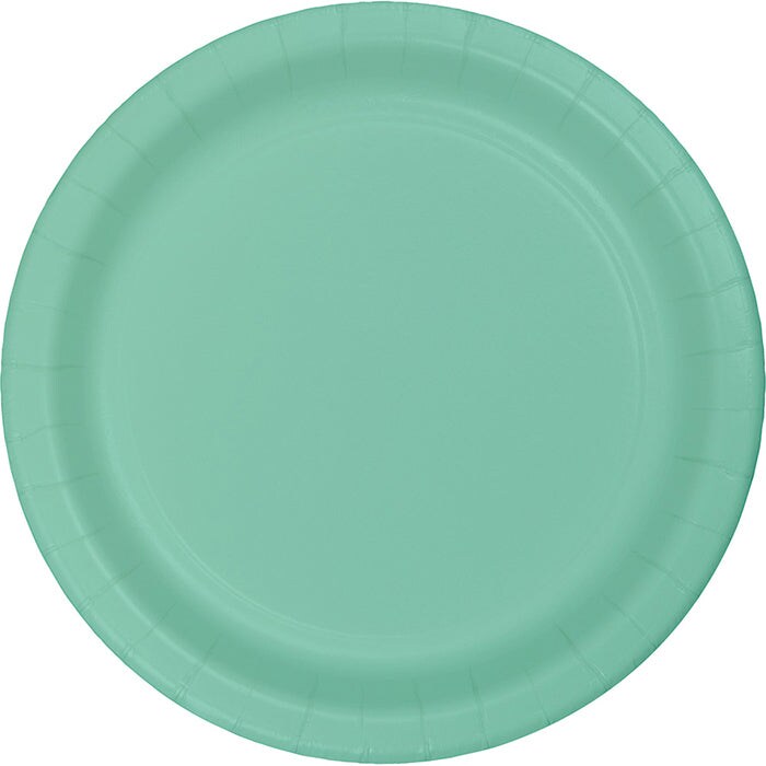 Buy in Bulk Fresh Mint Green Paper Plates, 24 ct Michaels