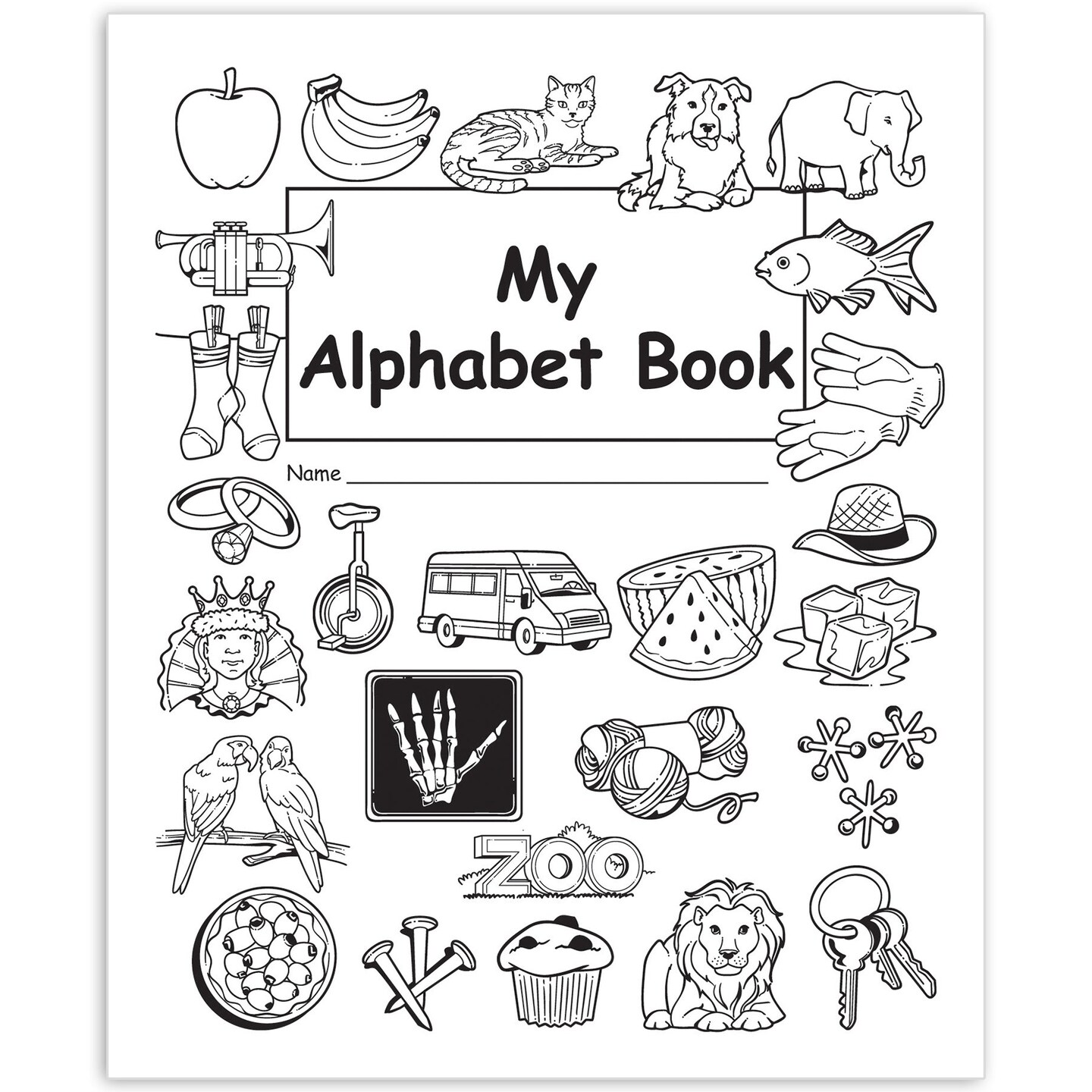 My Own Books&#x2122;: My Alphabet Book, 25-Pack