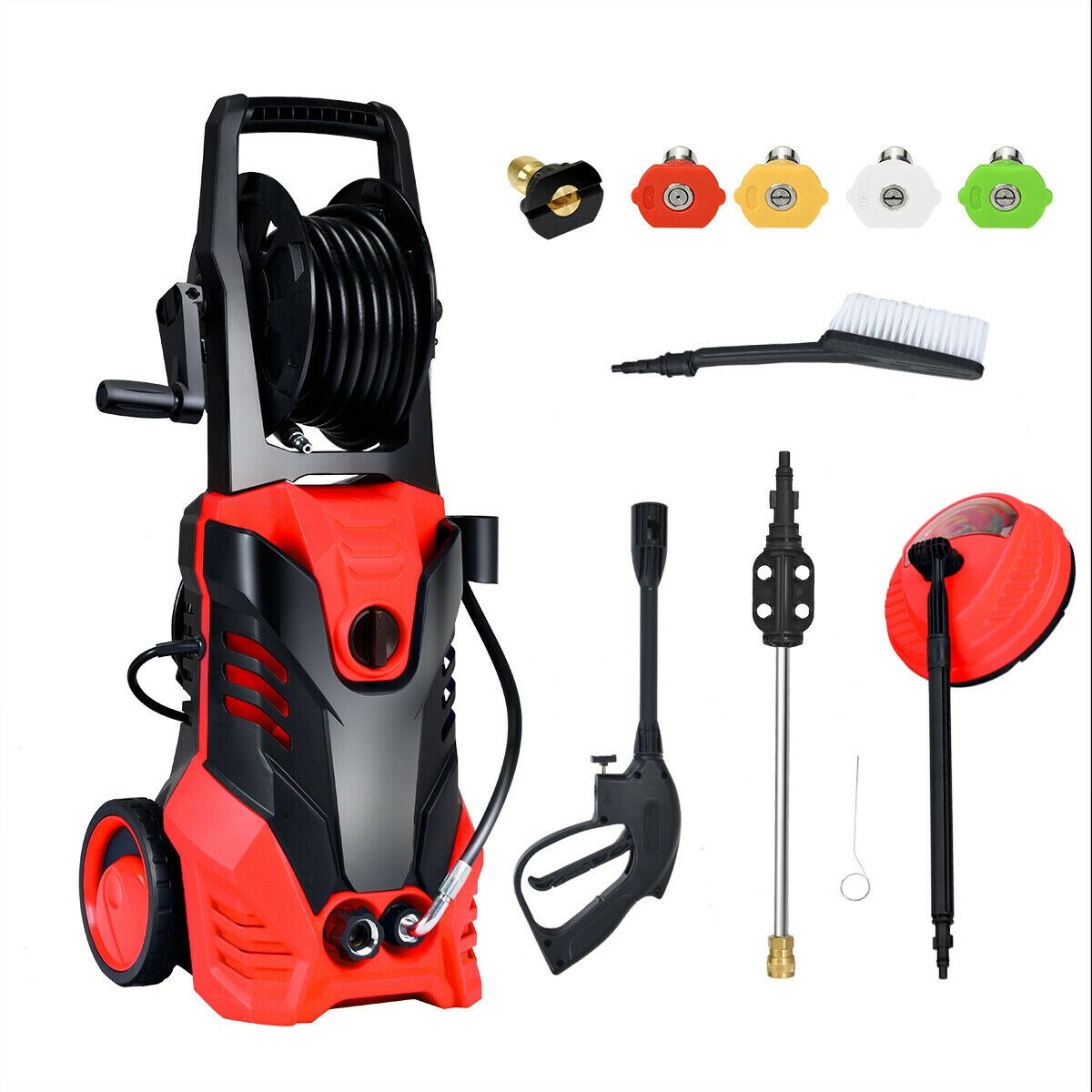 3000 PSI Electric High Pressure Washer With Patio Cleaner