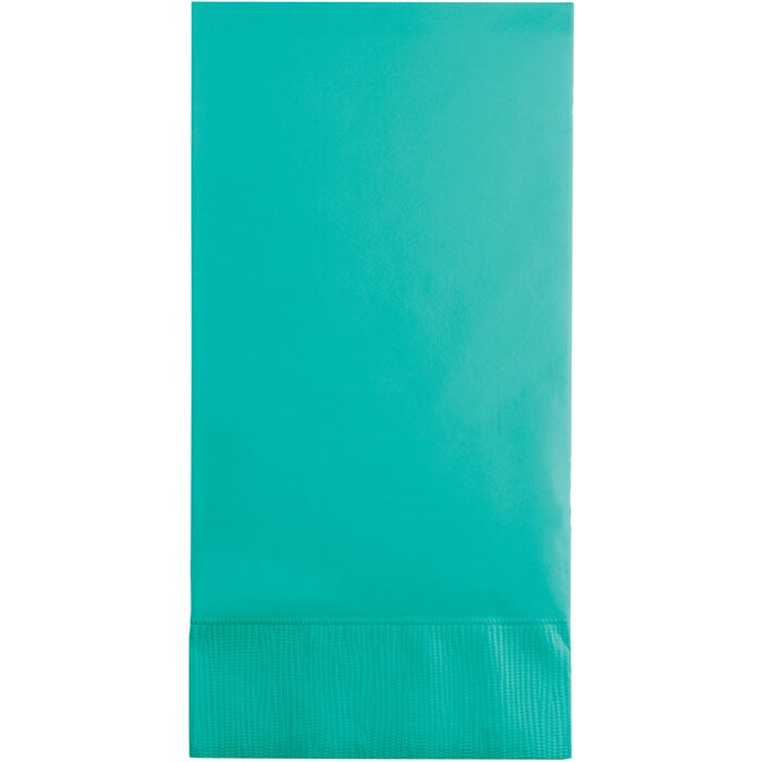 Teal Lagoon Guest Towel, 3 Ply, 16 ct