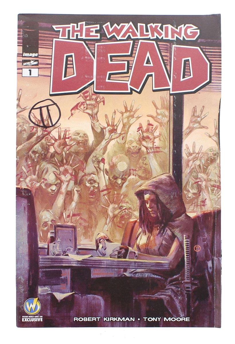 Image Comics The Walking Dead #1 | WW Ft Lauderdale Color Cover | AUTOGRAPHED - Julian Totino Tedesco