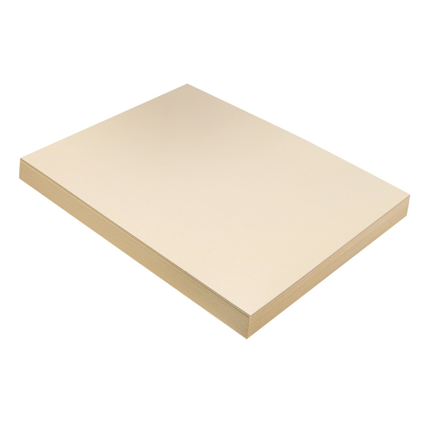 Medium Weight Tagboard, Manila, 9&#x22; x 12&#x22;, 100 Sheets Per Pack, 3 Packs