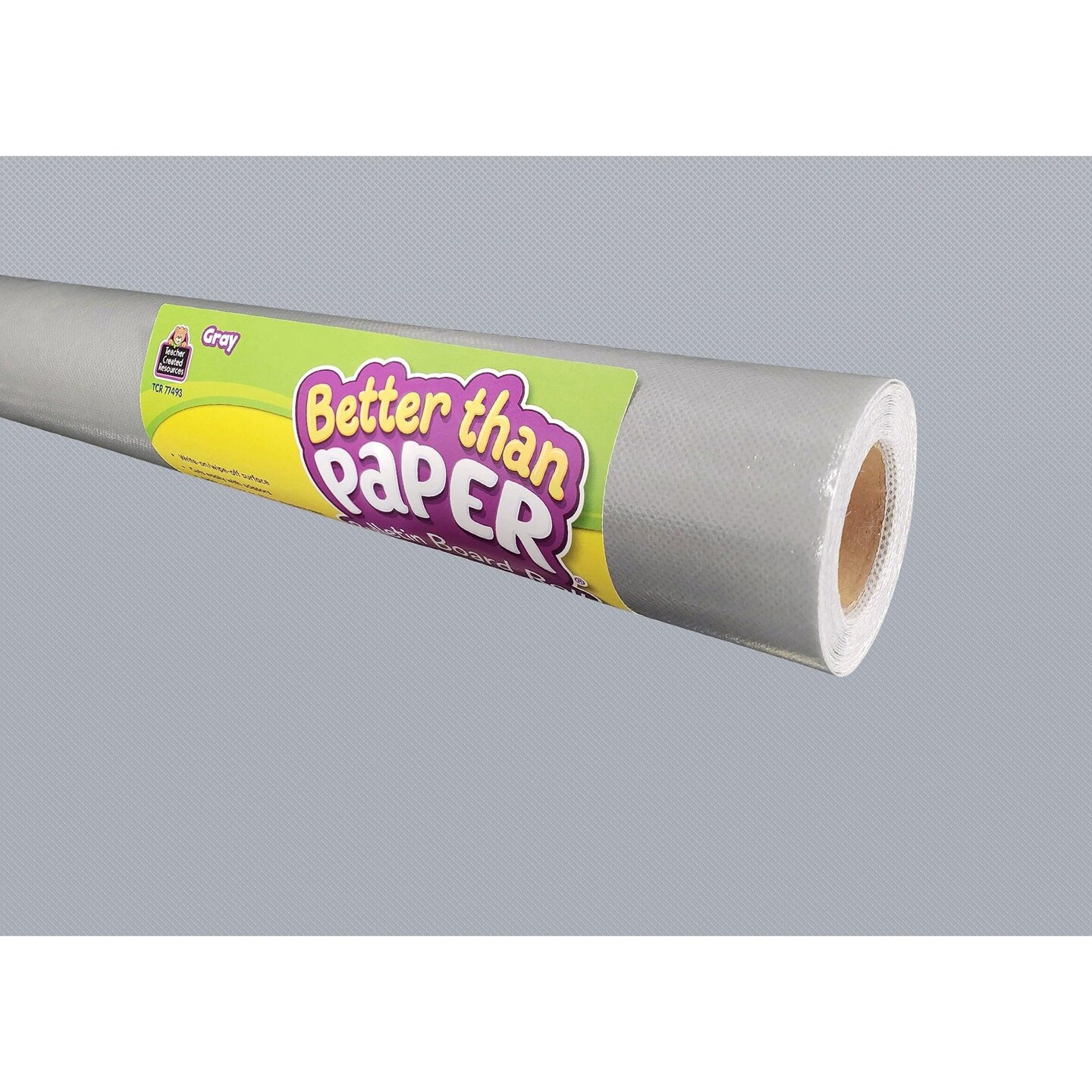 Gray Better Than Paper Bulletin Board Roll, 4&#x27; x 12&#x27;, Pack of 4