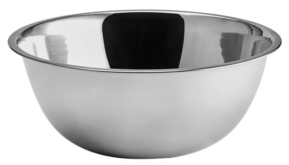 Set of 4 Stainless Steel Mixing Bowls