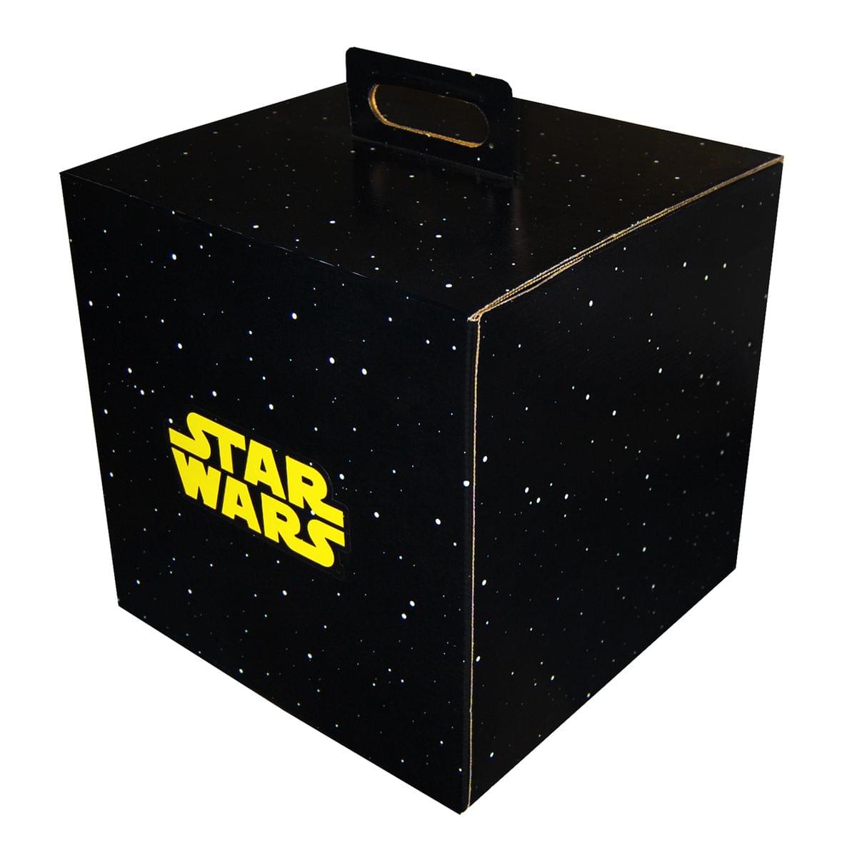 Star Wars 9.5&#x22; x 9.5&#x22; x 9.5&#x22; Flat Empty Gift Box