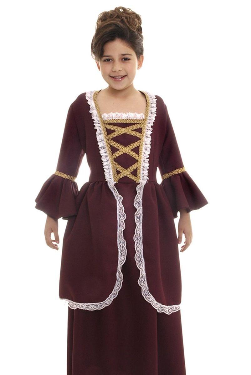 Colonial Girl Child Costume
