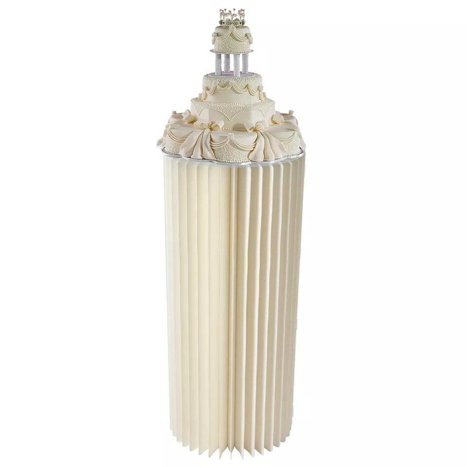 10-Piece Tall Flower Vase Tabletop Decoration Cake Stand