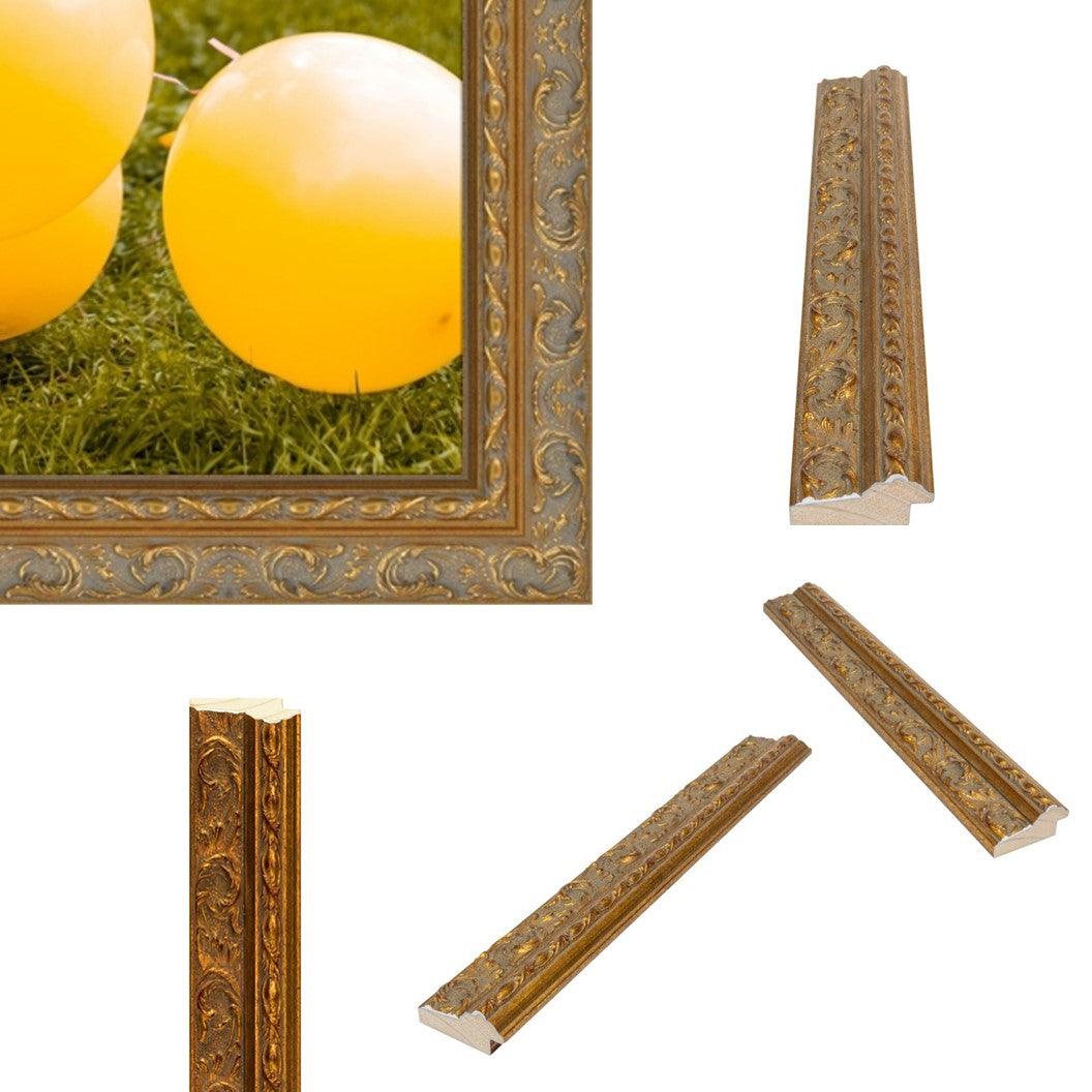 Ornate Antique Gold Picture Frame