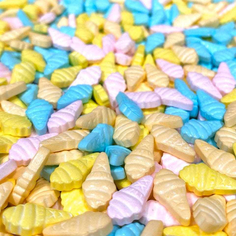 Krazy Sprinkles - Ice Cream Cones (1/2 Cup, 1x Jar) for Cakes, Ice Cream &#x26; Cookies