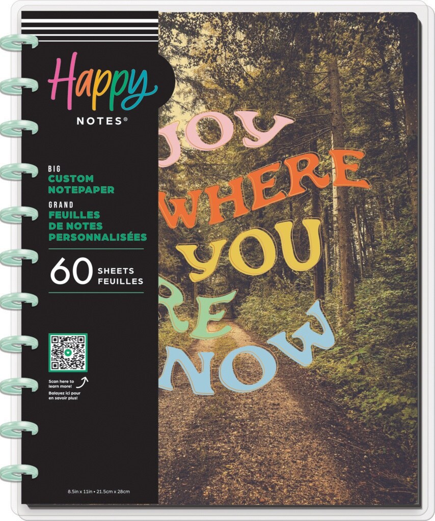 Happy planner big notebook woods michaels