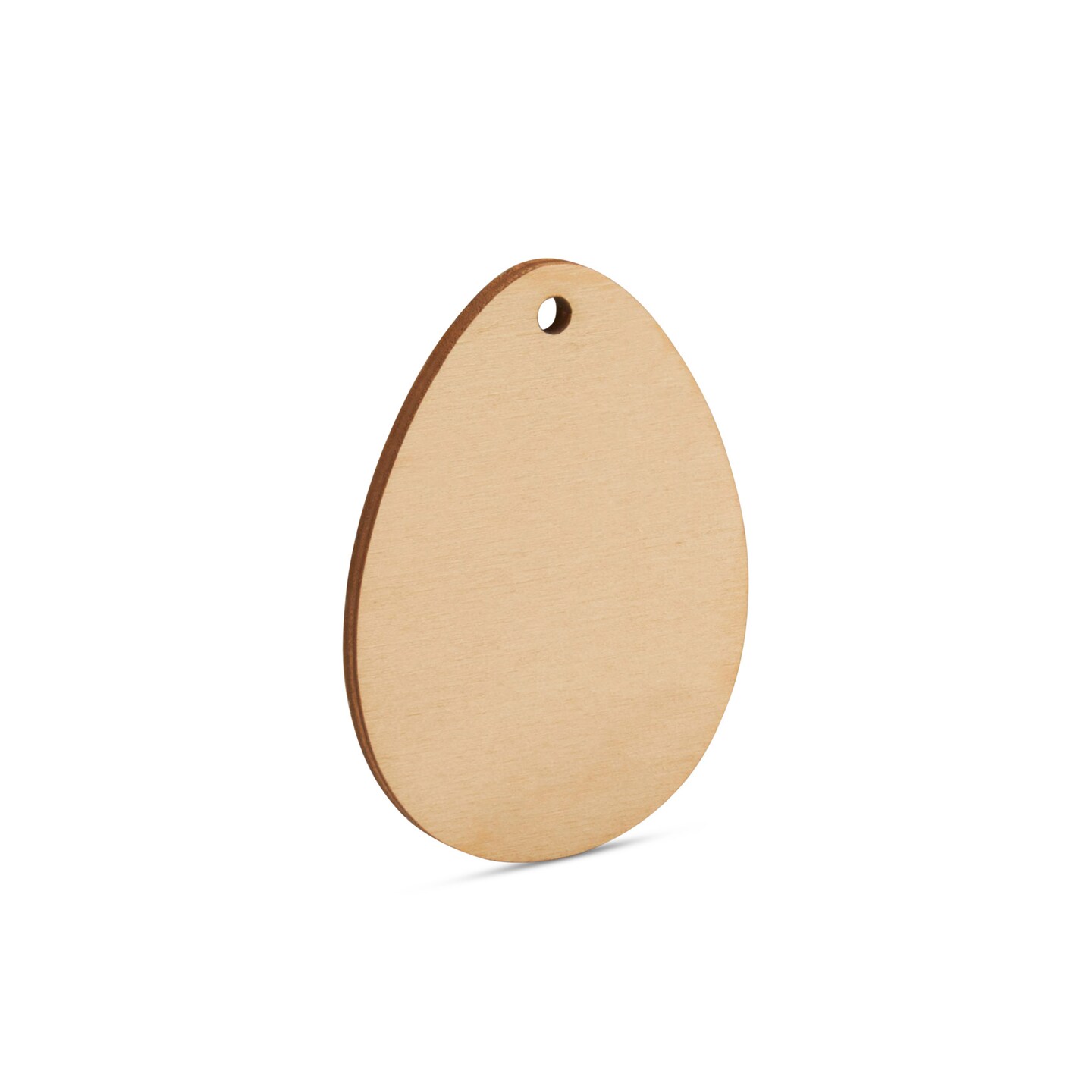 Wood Egg Ornaments 2-5/8”, 1/8” Thick Cutouts for Easter Decor & Crafts | Woodpeckers