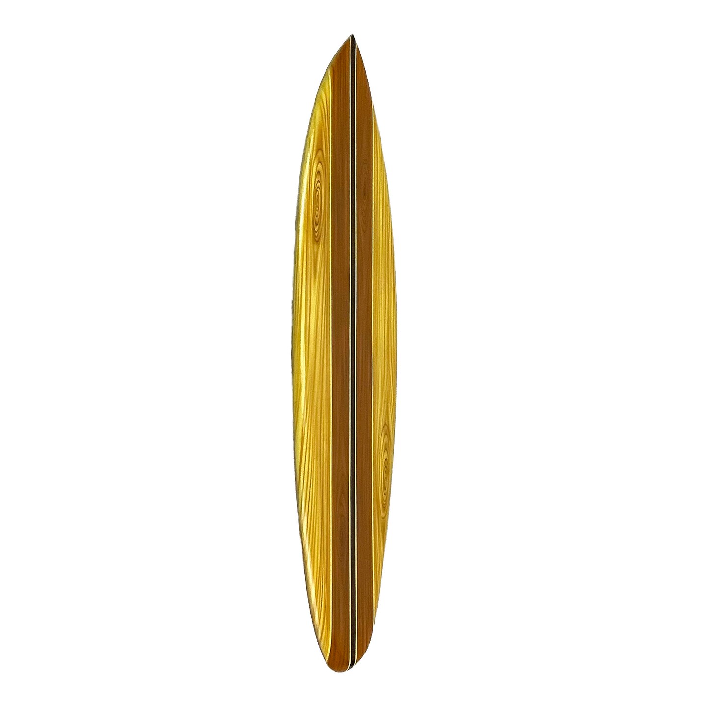 39 Inch Wooden Surfboard Decorative Wall Hanging Beach Decor